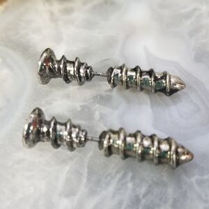 Gothic Screw Earrings
